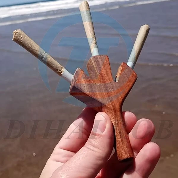 5\/3\/2 পাইপ কাঠের সিগারেট ধারক বর্ণনা